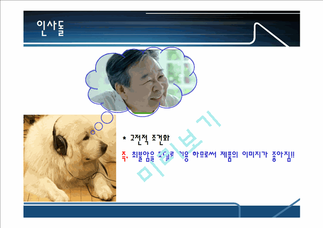 [1000원] 인지학습,고전적조건화,도구적조건화,광고효과분석.ppt